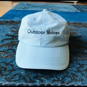 Blue Outdoor Voices hat